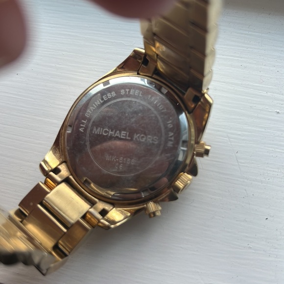 Gold Michael Kors Watch with studs - Picture 8 of 10